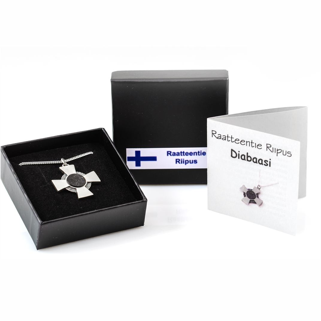 Raatteentie riipus, Panssariketju 60cm - Image 2