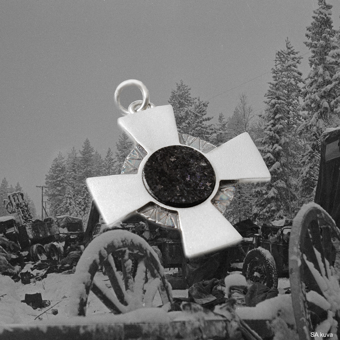 Raatteentie riipus, Panssariketju 60cm - Image 5